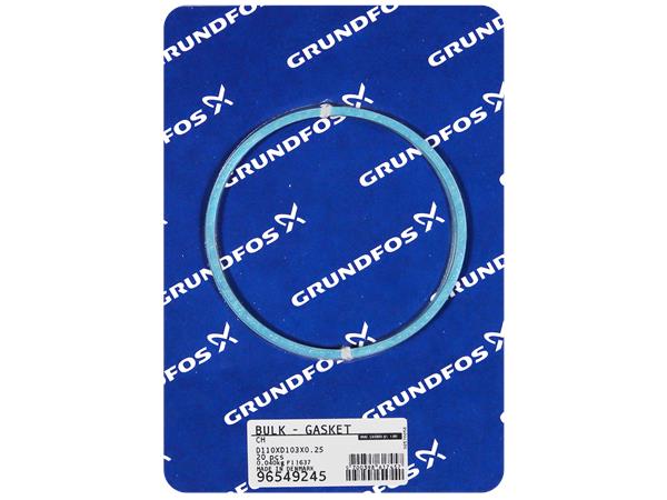 ACCESSORIES FOR GRUNDFOS PUMPS CH (BULK, QTY 20): GASKET D110 * D103 * 0.25 PN 96549245