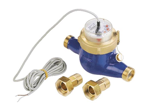 ACCESSOIRES POUR POMPES GRUNDFOS UNILIFT: COMPTEUR D'EAU EN LIGNE AVEC SIGNAL À IMPULSIONS PN 96482641