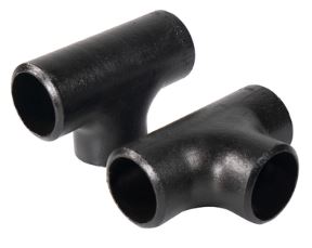 TÉ ÉGAL À SOUDURE BOUT À BOUT EN ACIER AU CARBONE SCH STD ASTM ANSI B16.9 A234 WPB 12"
