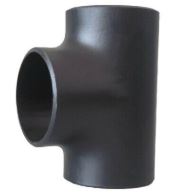 CARBON STEEL BUTT-WELD EQUAL TEE, 6", SCH 80 (XS), ASTM A234 WPB, ASME B16.9 