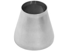 RÉDUCTEUR CONCENTRIQUE À SOUDER BOUT À BOUT EN ACIER CARBONÉ GALVANISÉ, 3" × 2", SCH 40/STD, ASTM A234 WPB, ASME B16.9