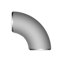 STAINLESS STEEL BUTT-WELD LONG RADIUS 90° ELBOW, SCH 10S, MATERIAL 1.4301 (AISI 304), EN 10253-4