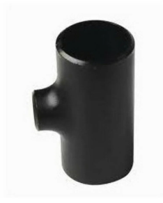 CARBON STEEL BUTT-WELD REDUCING TEE, 2" × 1.1/2", SCH 40/STD, ASTM A234 WPB, ASME B16.9