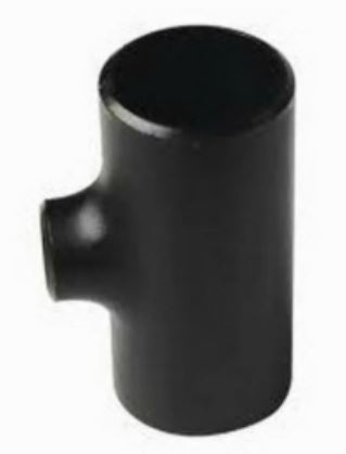 ACIER CARBONE TÉ RÉDUCTEUR SOUDÉ BOUT-À-BOUT, 4" × 2", SCH 80/XS, ASTM A234 WPB, ASME B16.9