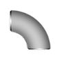 ACIER INOXYDABLE — COUDE À SOUDER (BUTT-WELD) LONG RAYON 90°, 3", SCH 80S (XS), MATIÈRE : ASTM A403 GR. WP316L, NORM ASME B16.9