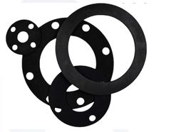 EPDM RUBBER FULL FACE GASKET, 3 MM THICKNESS, CLASS 150, MATERIAL: EPDM (ASTM D1418), ASME B16.21