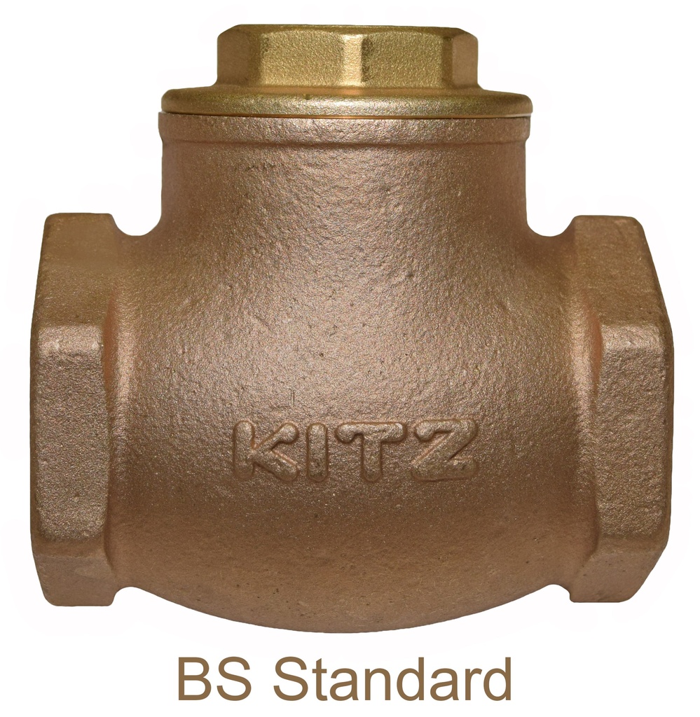 SWING CHECKVALVE 1 1/2 PN16, BS21 - KITZ - (PH)PN16R