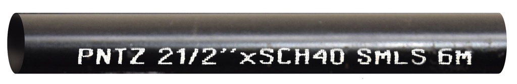 CHELPIPE SEAMLESS PIPE 2.1/2`` SCHEDULE 40 / ASTM A106 Grade B