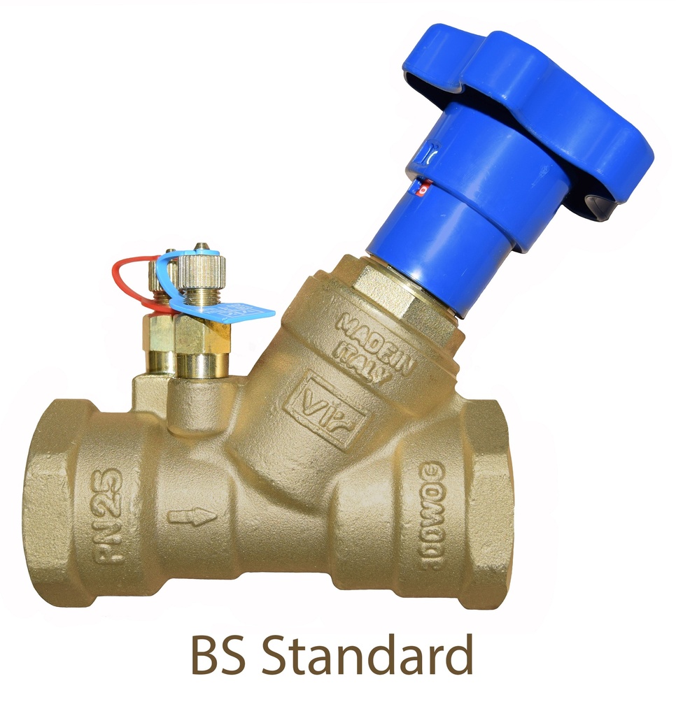 VANNE DE REGULATION DOUBLE KITZ BRASS, PN 25 MODELE 9515DRV, TAILLE 1 1/2"