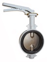 ROBINETS PAPILLON EN FONTE DUCTILE À LEVIER 3" KITZ - (PH)PN16DJME