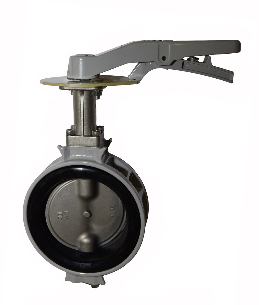 صمام فراشة كيتز الومينيوم، تشغيل بنظام رافعة، قياس 2 بوصة