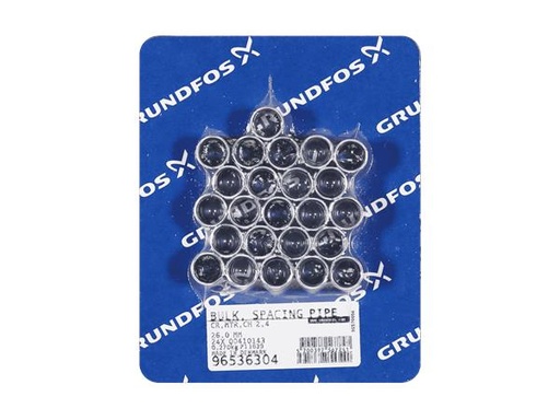 [PMP GRF 00410143] ACCESSOIRES POUR POMPES GRUNDFOS CR 2/4 (GROUPAGE, QUANTITÉ 24 PCS): TUYAU D'ÉCARTEMENT 26 MM PN 96536304