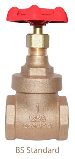 [VAL KIT BZ GATE 25 H] GATE VALVE BRONZE 1 1/2  PN25, BS21 - KITZ - (PH)PN25S
