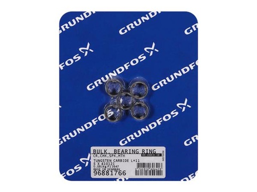 [BULK, BEARING RING (5PCS)] ACCESSOIRES POUR POMPES GRUNDFOS CR (GROUPAGE, QUANTITÉ 5 PCS): BAGUE DE ROULEMENT PN 96881766