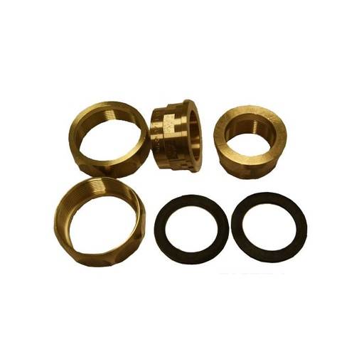 [FIT GFS CH 372-374 LH] ACCESSOIRES POUR POMPES GRUNDFOS UPS: UNION MALE CHROME POUR POMPES 2" * 1 1/2"